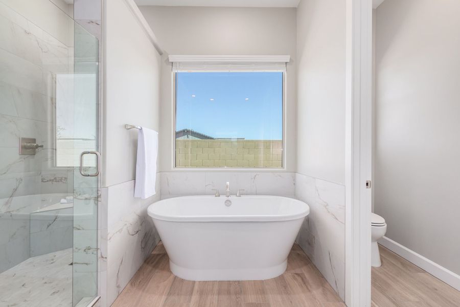 Furnished interior in a model home at Bellero Estates in Queen Creek (Image 30).