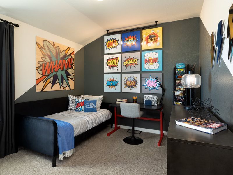 Furnished interior in a model home at Stetson Ridge in Marion (Image 10). Furnished interior in a model home at Stetson Ridge in Marion (Image 10).