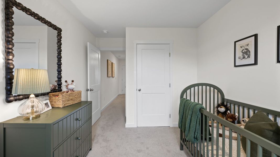 Furnished interior in a model home at Owensby Farms Townhomes in Dayton (Image 24).