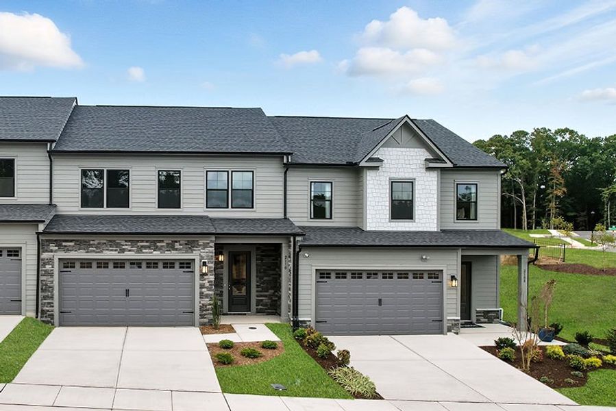 New construction, low-maintenance townhomes in Apex, NC New construction, low-maintenance townhomes in Apex, NC