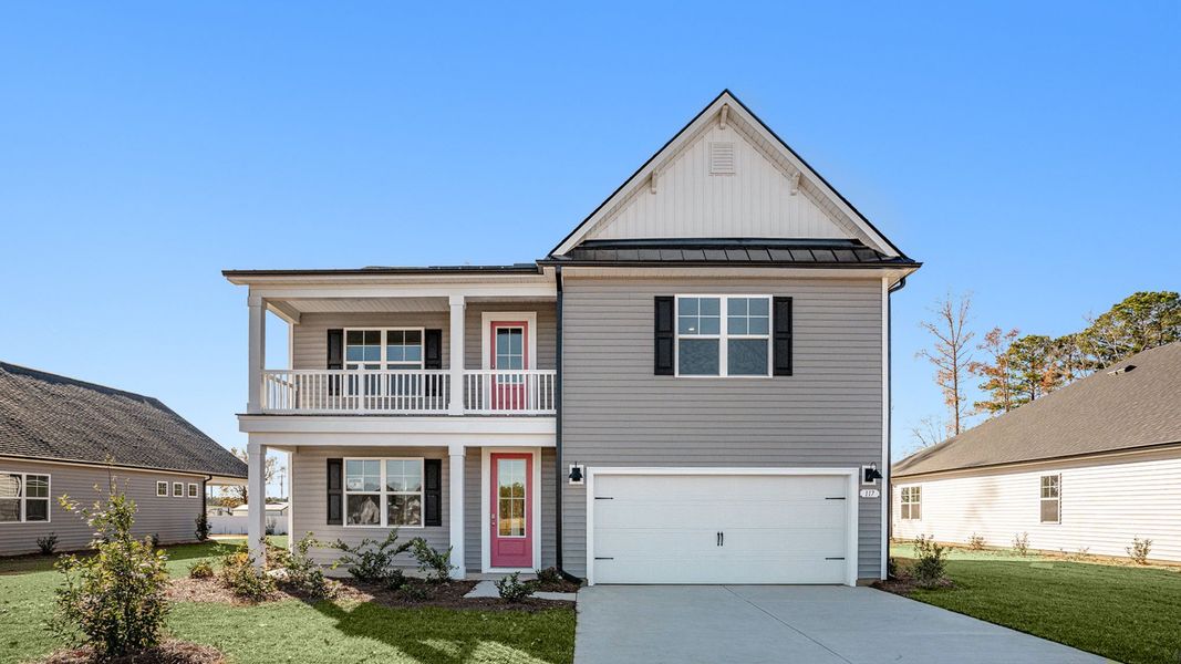 Front exterior of a home in the Coastal Farms community, located in Conway, SC (Image 11).