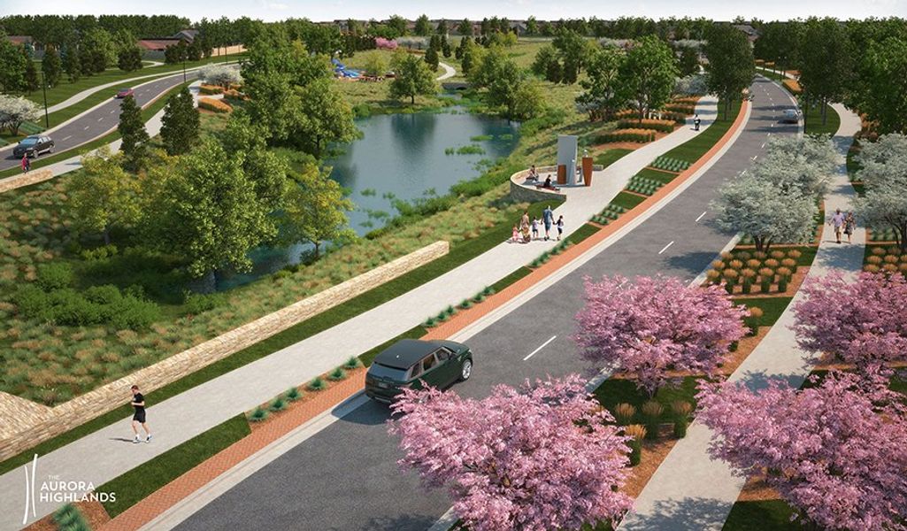 Image 17 of the The Bend at The Aurora Highlands community in Aurora, CO.