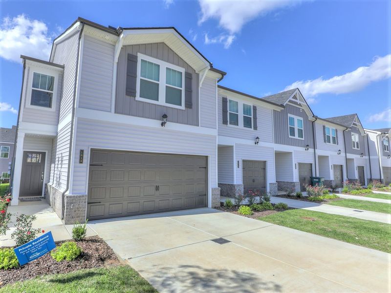 The Opal is our exterior townhome at West End Station.