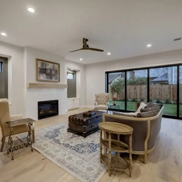 Furnished interior in a model home at Houston Heights in Houston (Image 7). Furnished interior in a model home at Houston Heights in Houston (Image 7).