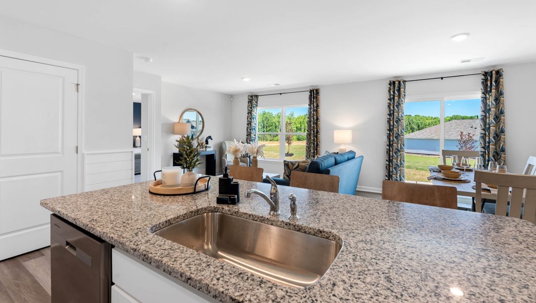 Furnished interior in a model home at Stone Creek in Clinton (Image 17). Furnished interior in a model home at Stone Creek in Clinton (Image 17).