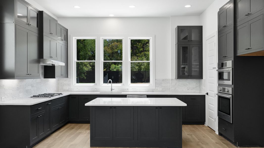 Furnished interior in a model home at Sunridge in Austin (Image 24).