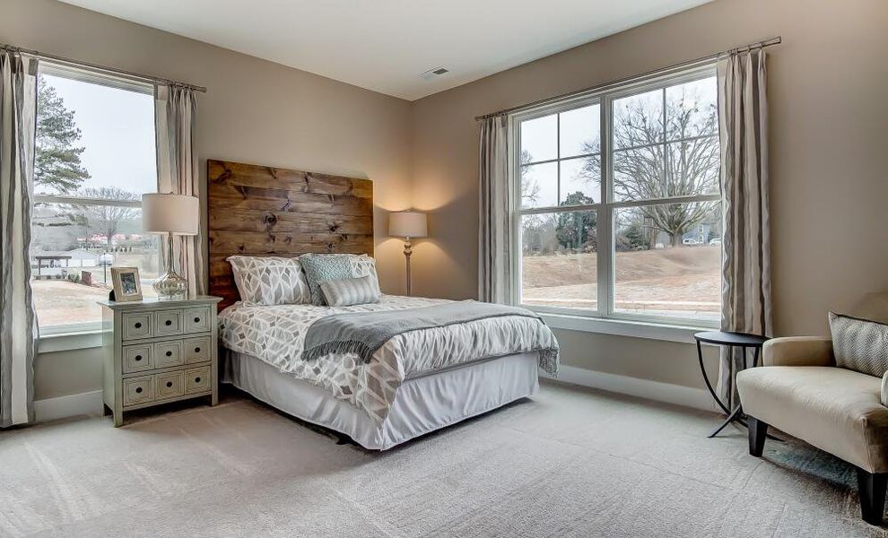 Furnished interior in a model home at Arbor West in Dawsonville (Image 26).