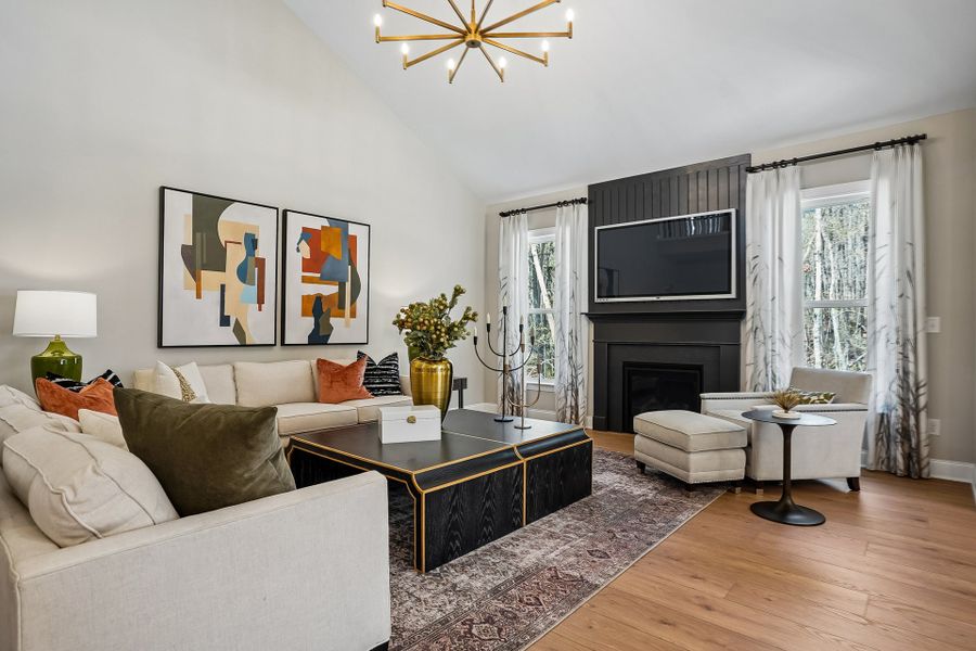 Furnished interior in a model home at Magnolia Acres in Fuquay Varina (Image 30). Furnished interior in a model home at Magnolia Acres in Fuquay Varina (Image 30).