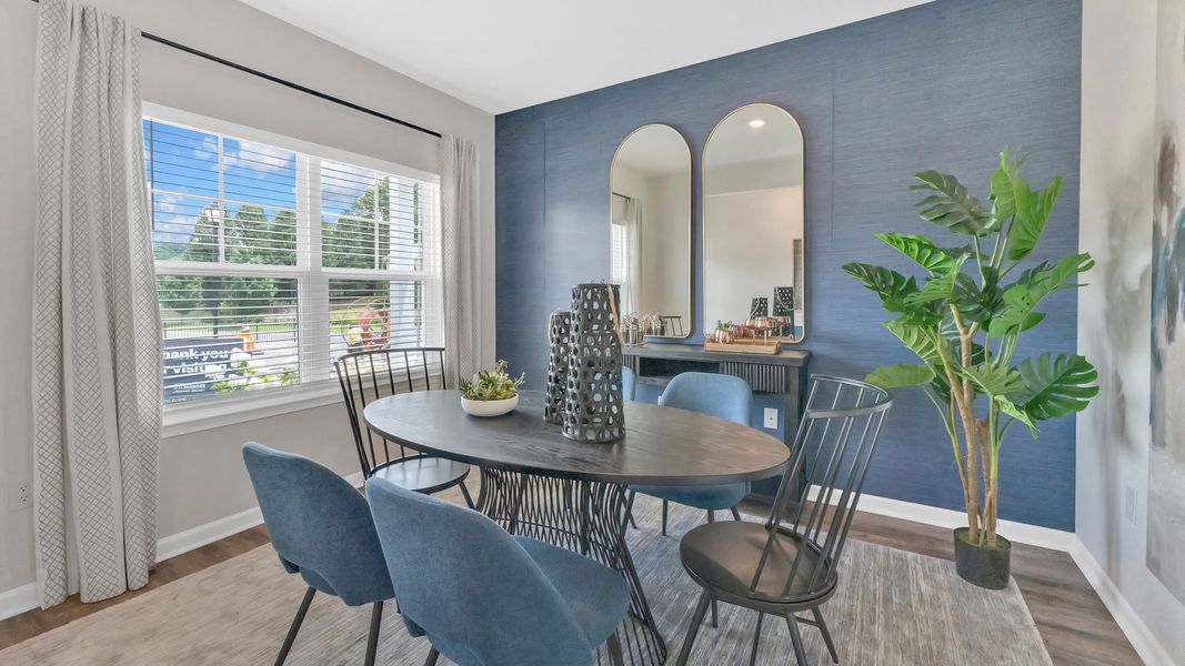 Furnished interior in a model home at Archer's Pointe in Johnson City (Image 5).