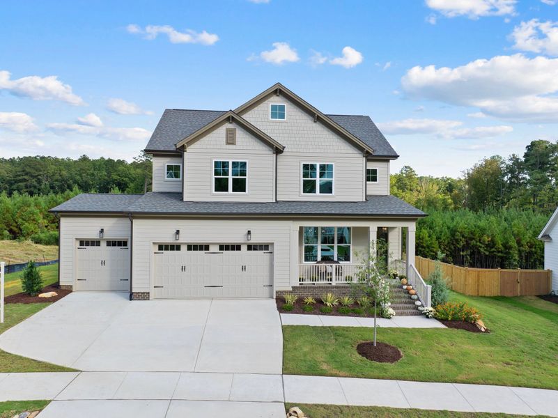 Front exterior of a home in the The View community, located in Durham, NC (Image 2).