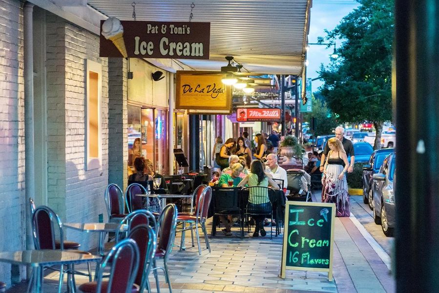 A casual night out is also easy to enjoy downtown