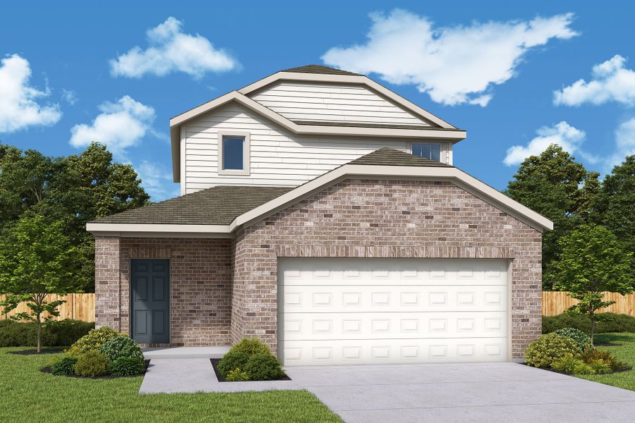 Front exterior of a home in the Creekhaven community, located in Arcola, TX (Image 15).