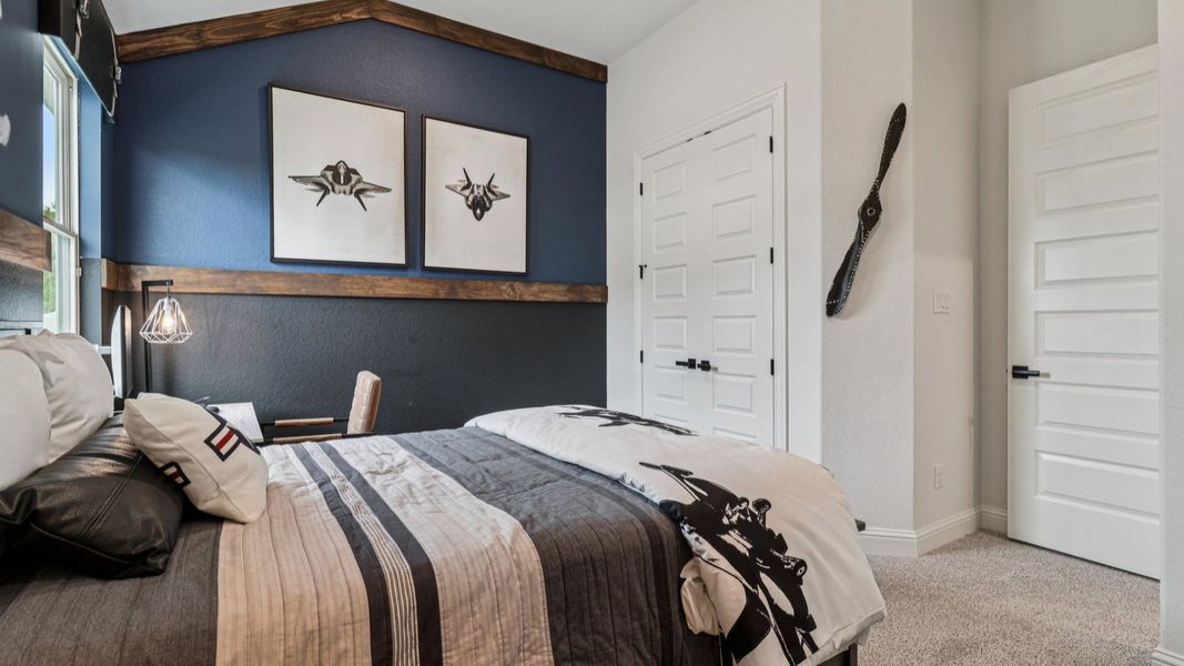 Furnished interior in a model home at The Crossvine in Schertz (Image 32). Furnished interior in a model home at The Crossvine in Schertz (Image 32).