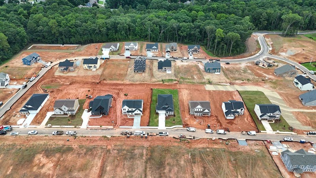 Homes under construction in the Pickens Bluff community in Hiram, GA (Image 28). Homes under construction in the Pickens Bluff community in Hiram, GA (Image 28).