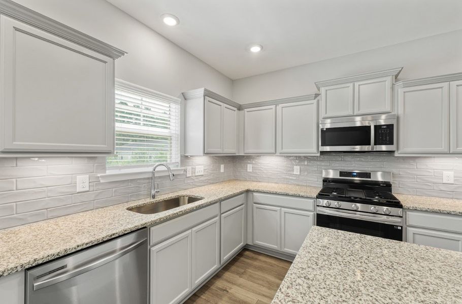 Furnished interior in a model home at Robinson Meadows in Murfreesboro (Image 5).