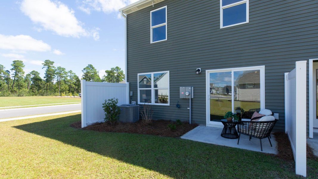 Exterior details of a home in Grayson Park Townhomes, Leland (Image 8).