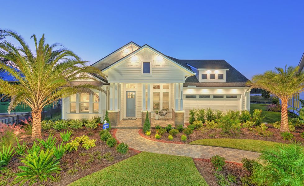Front exterior of a home in the Courtney Chase community, located in St. Augustine, FL (Image 4). Front exterior of a home in the Courtney Chase community, located in St. Augustine, FL (Image 4).