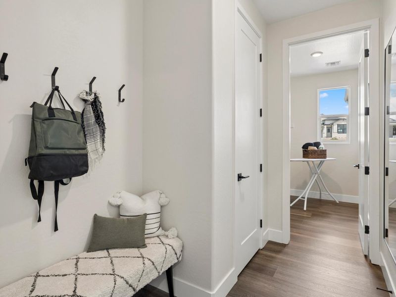 Furnished interior in a model home at South Ranch Western Collection in Prescott (Image 22).