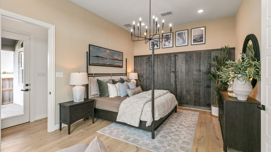 Furnished interior in a model home at Westland Ranch in League City (Image 30). Furnished interior in a model home at Westland Ranch in League City (Image 30).