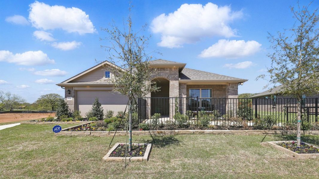 Front exterior of a home in the Sandy Beach community, located in Azle, TX (Image 2). Front exterior of a home in the Sandy Beach community, located in Azle, TX (Image 2).