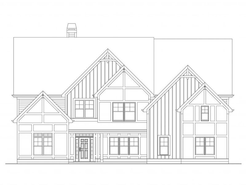 Architectural rendering of home exteriors planned for Lamar Farms in Newnan, GA (Image 7). Architectural rendering of home exteriors planned for Lamar Farms in Newnan, GA (Image 7).