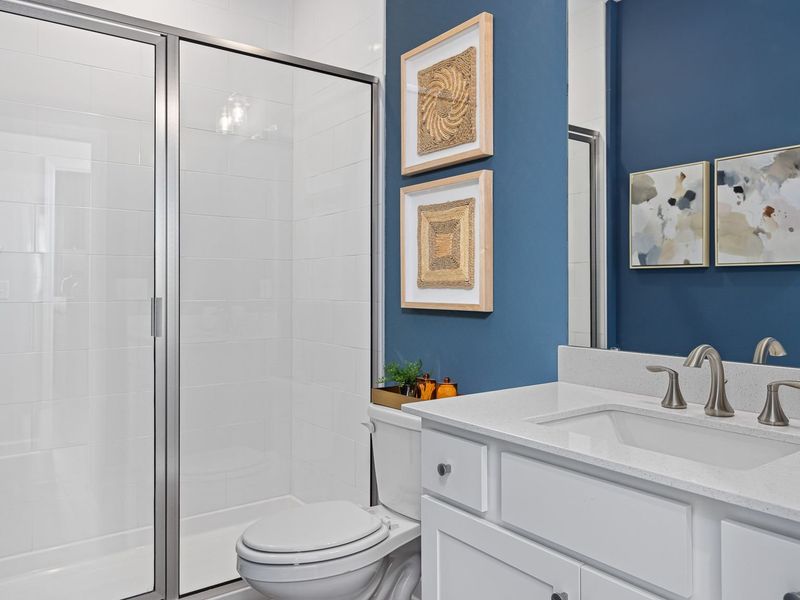 Furnished interior in a model home at Gregory Village in Lillington (Image 38). Furnished interior in a model home at Gregory Village in Lillington (Image 38).