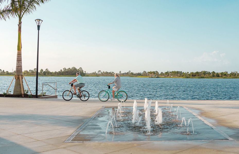 Enjoy a Relaxed Lifestyle in Your Dream New Home in Lakespur at Wellen Park.