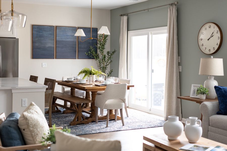 Furnished interior in a model home at Heritage at New Riverside in Bluffton (Image 13).