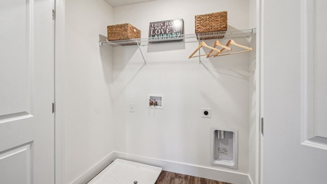 Furnished interior in a model home at The Arbor Townhomes in Kingsport (Image 22).