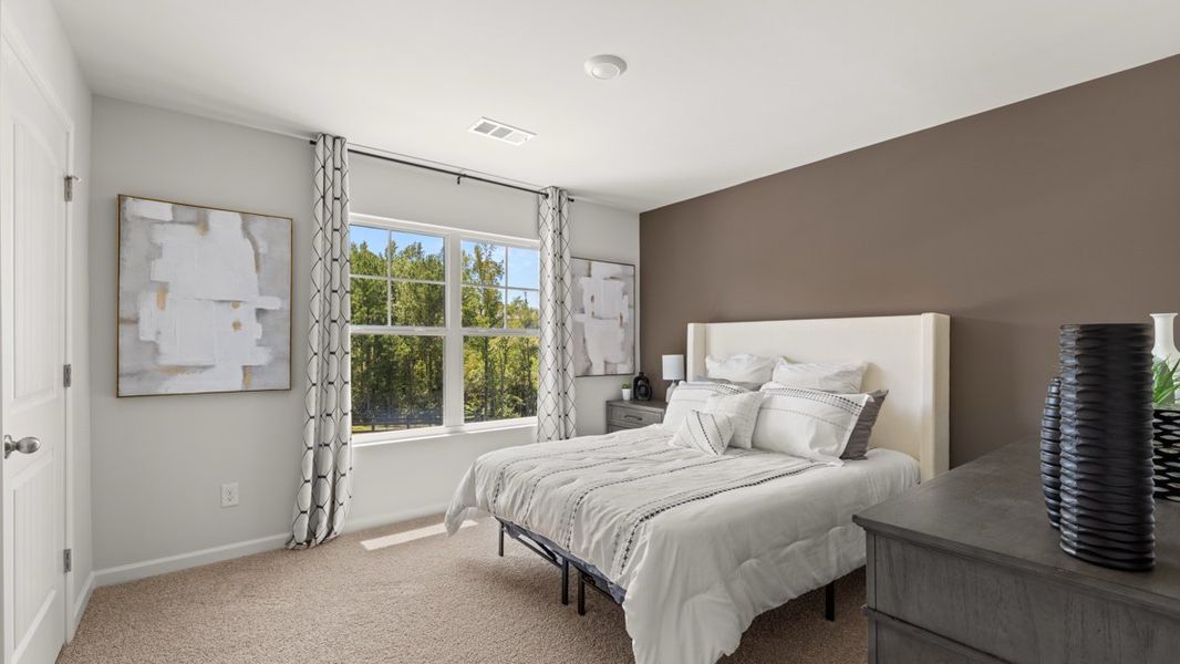 Furnished interior in a model home at Lost Creek in Dallas (Image 44).