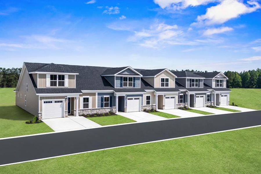 Introducing The Dunmore with TWO 1st floor bedrooms!