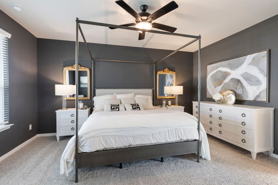 Furnished interior in a model home at Northgate in Temple (Image 24). Furnished interior in a model home at Northgate in Temple (Image 24).