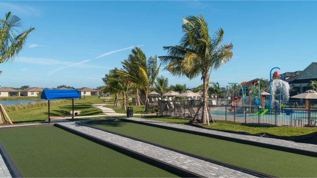 Bocce courts