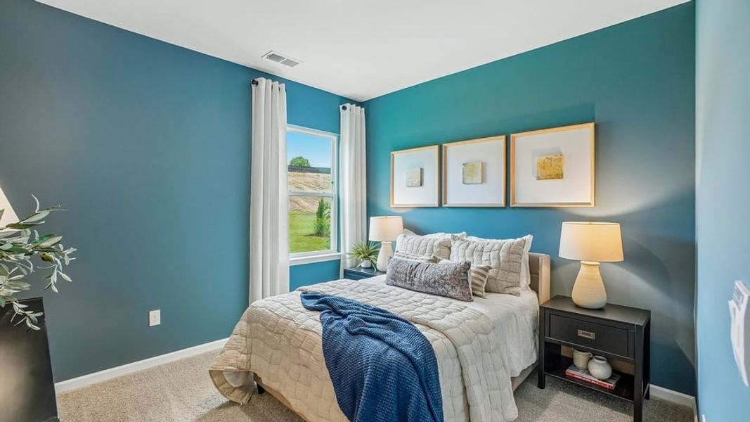 Furnished interior in a model home at Martin Farms in Aberdeen (Image 20).