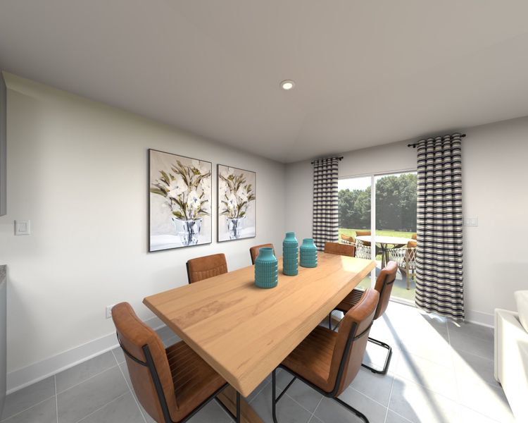 Furnished interior in a model home at Lakes at Bella Lago - Premier Series in Green Cove Springs (Image 13).