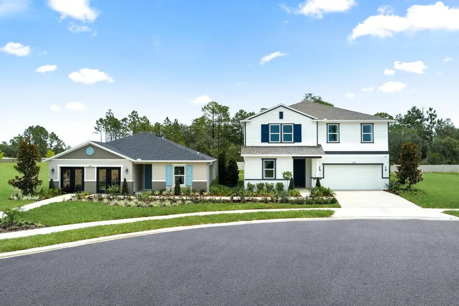 Front exterior of a home in the Sandal Key II community, located in Weeki Wachee, FL (Image 2).