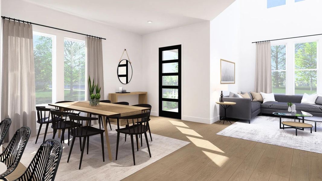 The Larkspur Dining Area