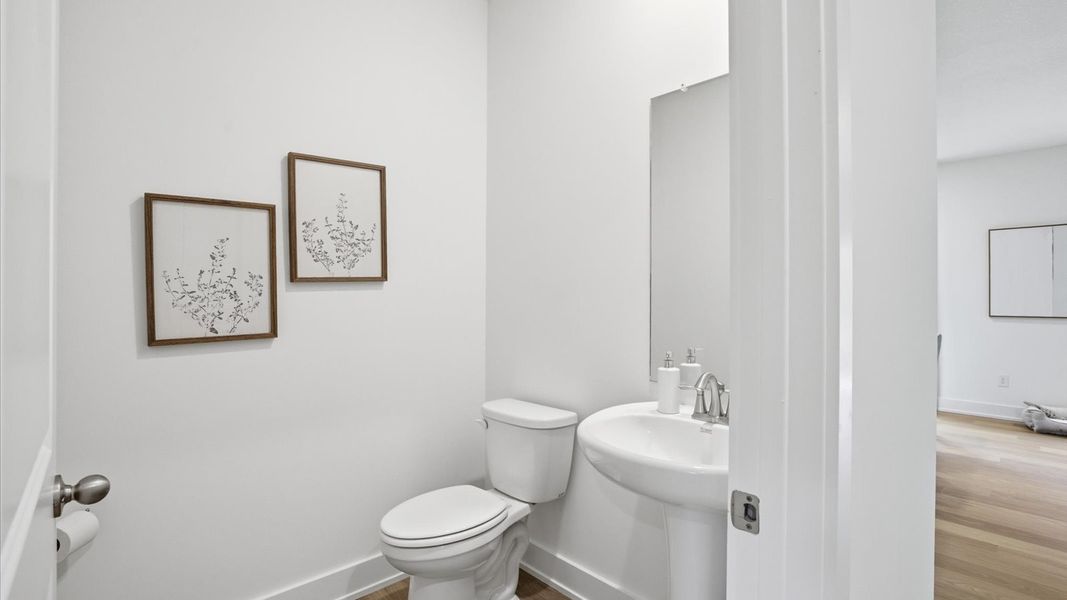 Furnished interior in a model home at Catlett Cove in Knoxville (Image 6).