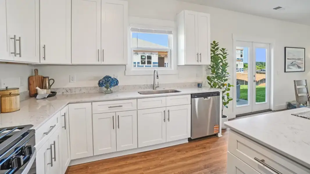 Furnished interior in a model home at Old Shiloh in Greeneville (Image 14).