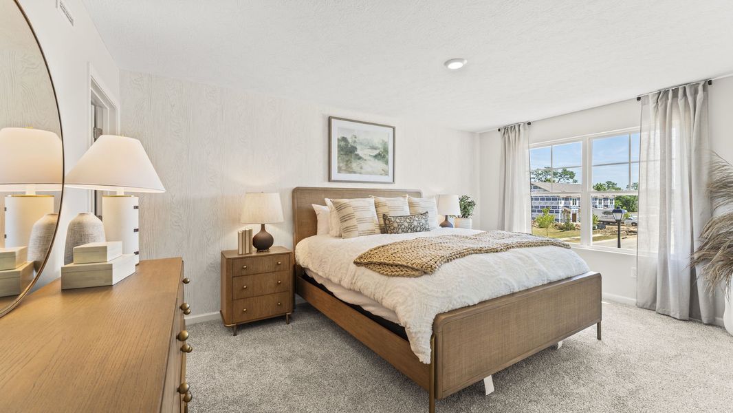 Furnished interior in a model home at Bancroft Place in Jackson (Image 18).