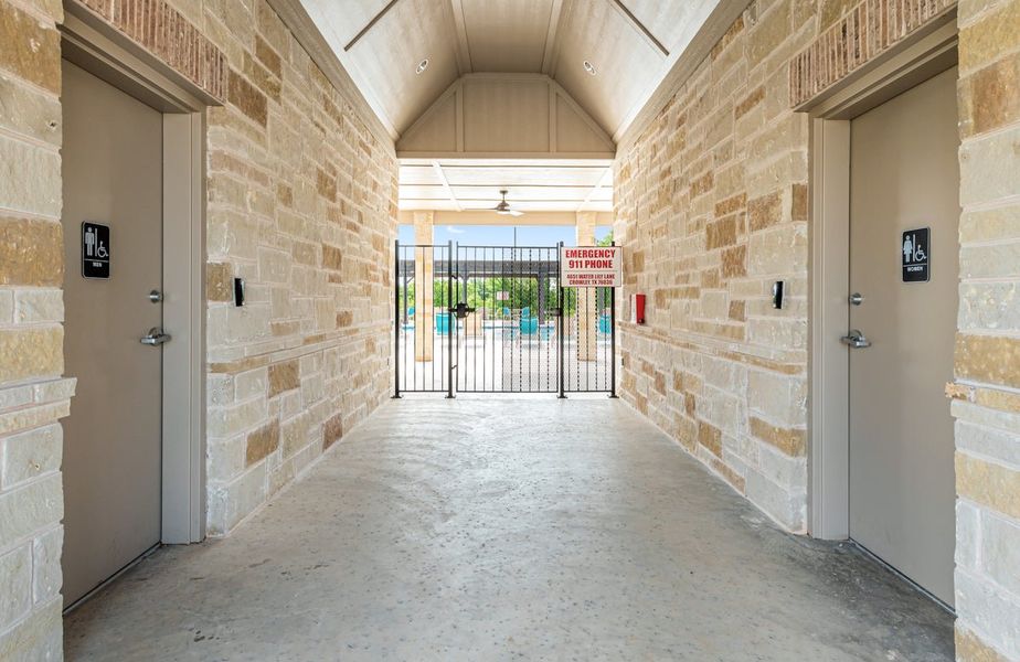 Hulen Trails Pool House