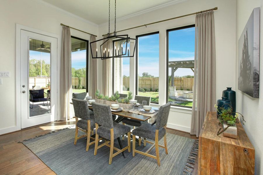 The Presley III Dining Room The Presley III Dining Room