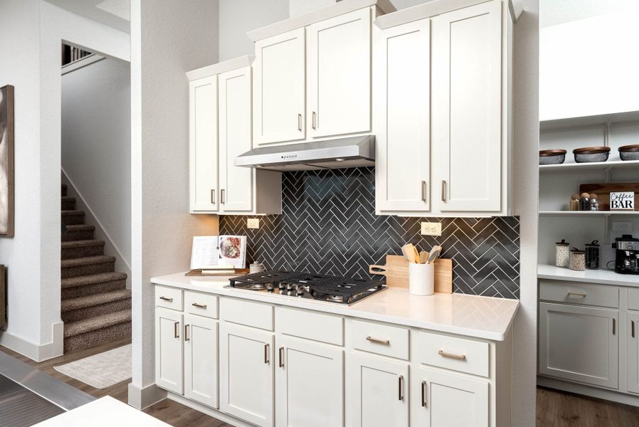 Furnished interior in a model home at Weltner Farms 60’s in New Braunfels (Image 7).