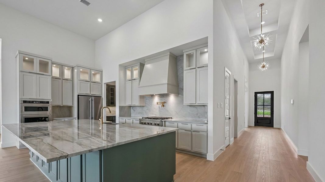 Furnished interior in a model home at Sola Vista at West Cypress Hills in Briarcliff (Image 8). Furnished interior in a model home at Sola Vista at West Cypress Hills in Briarcliff (Image 8).