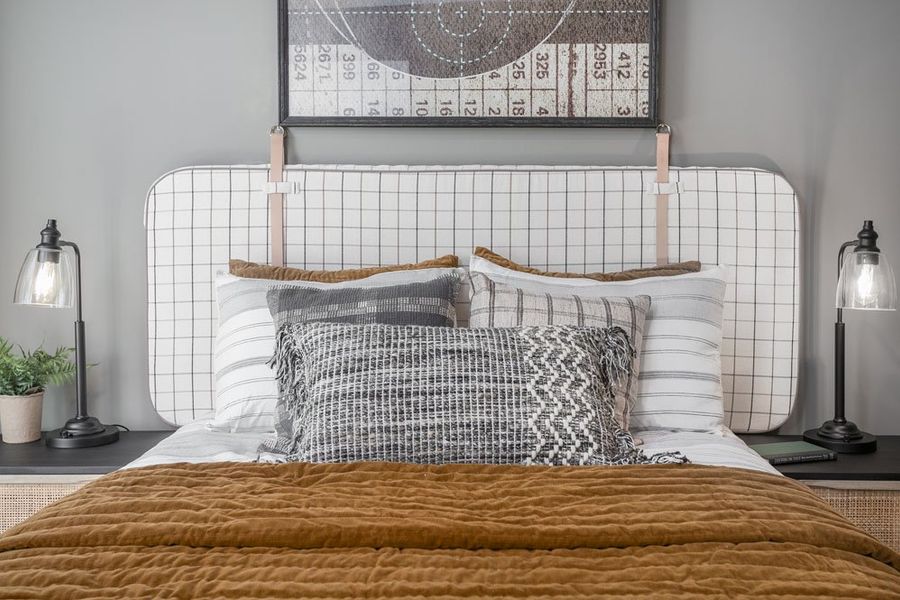 Furnished interior in a model home at Collett Farm in Trinity (Image 61).