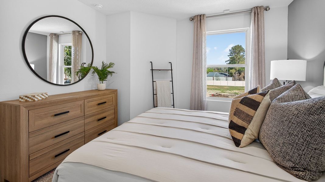 Furnished interior in a model home at Corsair in Middleburg (Image 30).