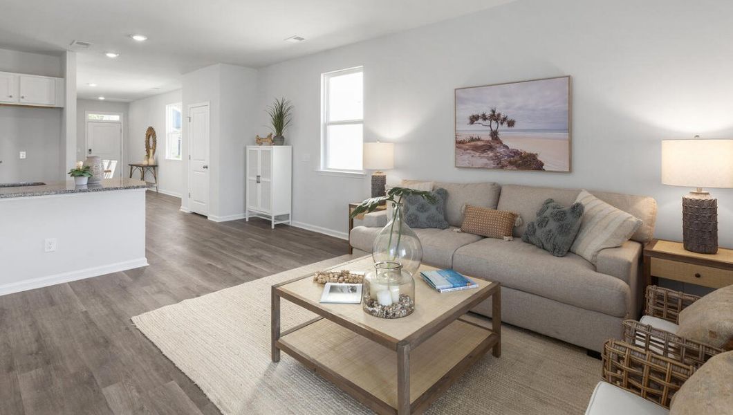 Furnished interior in a model home at Lockwood Landing in Supply (Image 16). Furnished interior in a model home at Lockwood Landing in Supply (Image 16).