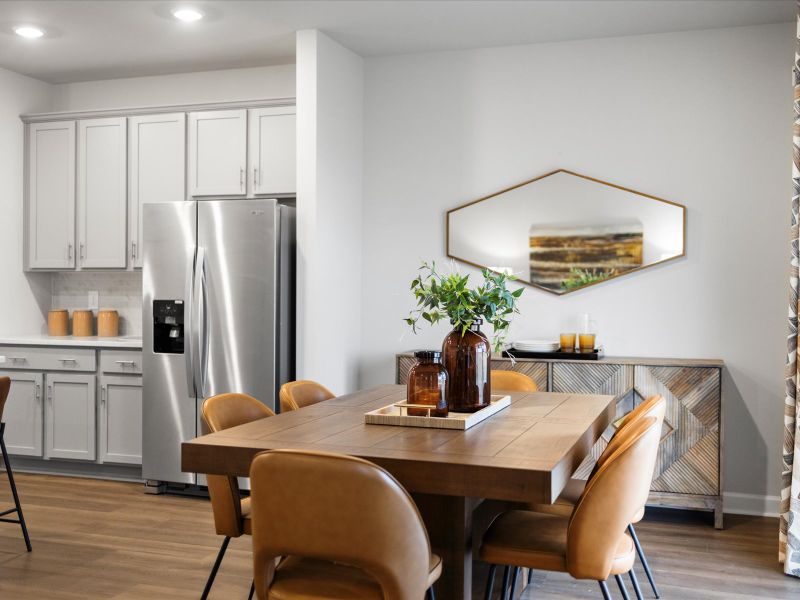 Furnished interior in a model home at Maxwell Commons in Easley (Image 13). Furnished interior in a model home at Maxwell Commons in Easley (Image 13).