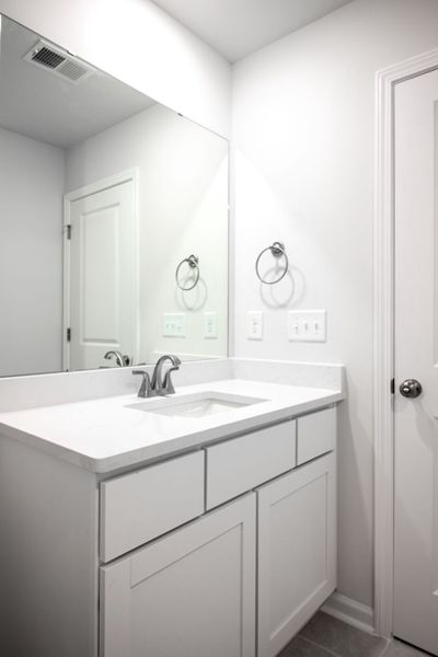 Furnished interior in a model home at Aberdeen in Fountain Inn (Image 14).