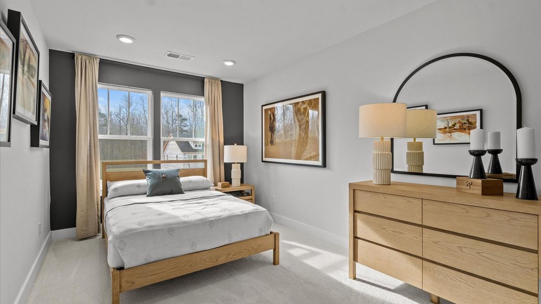 Furnished interior in a model home at El Dorado in Spartanburg (Image 12). Furnished interior in a model home at El Dorado in Spartanburg (Image 12).